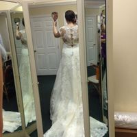 Wedding dress struggle