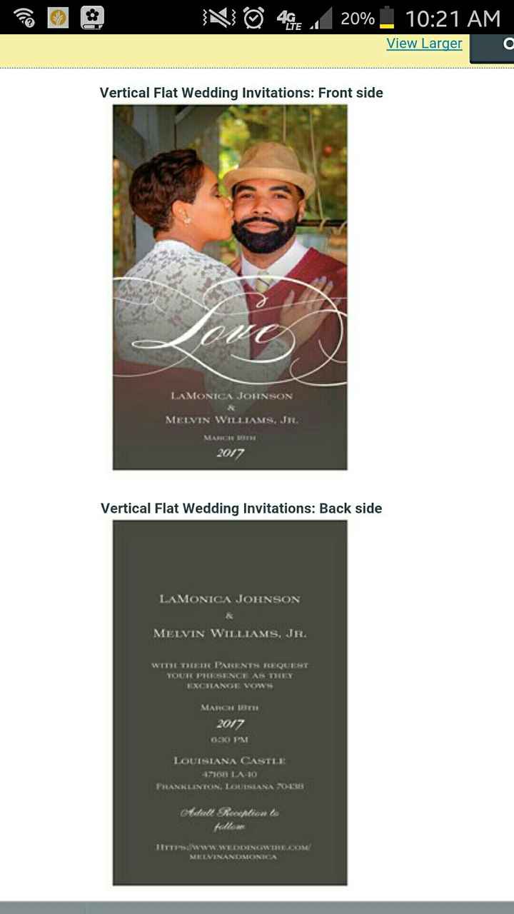 Show me your invitations!