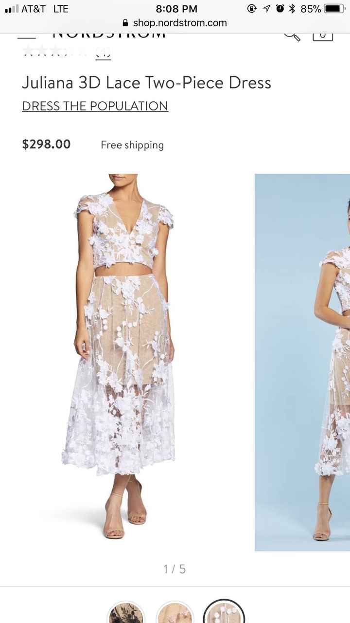 Show me your wedding event outfits! - 1