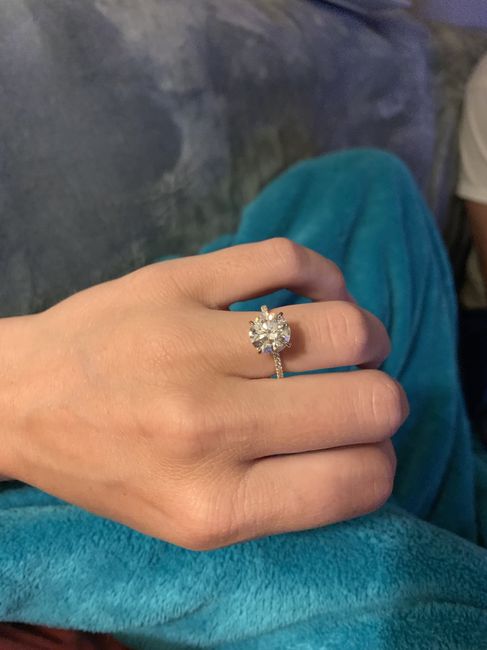 Show me your large (3 ct+) solitaire, diamond rings! - 1