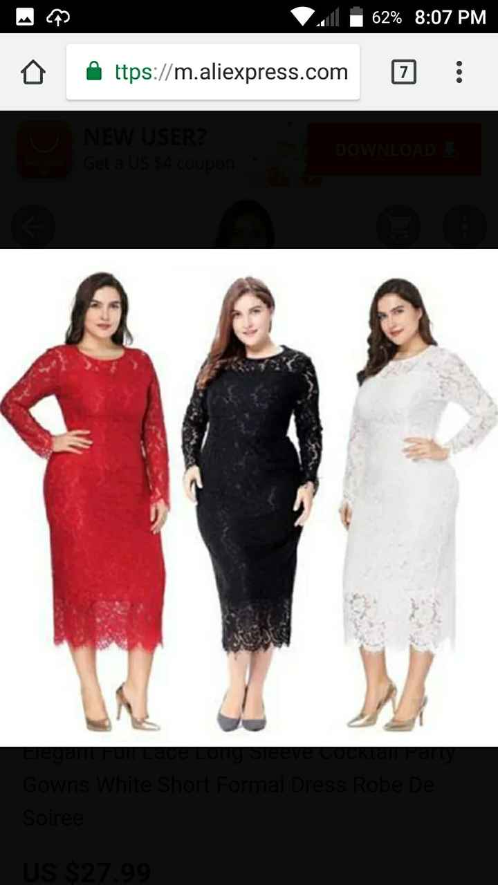 Which dress for the dress change? - 2