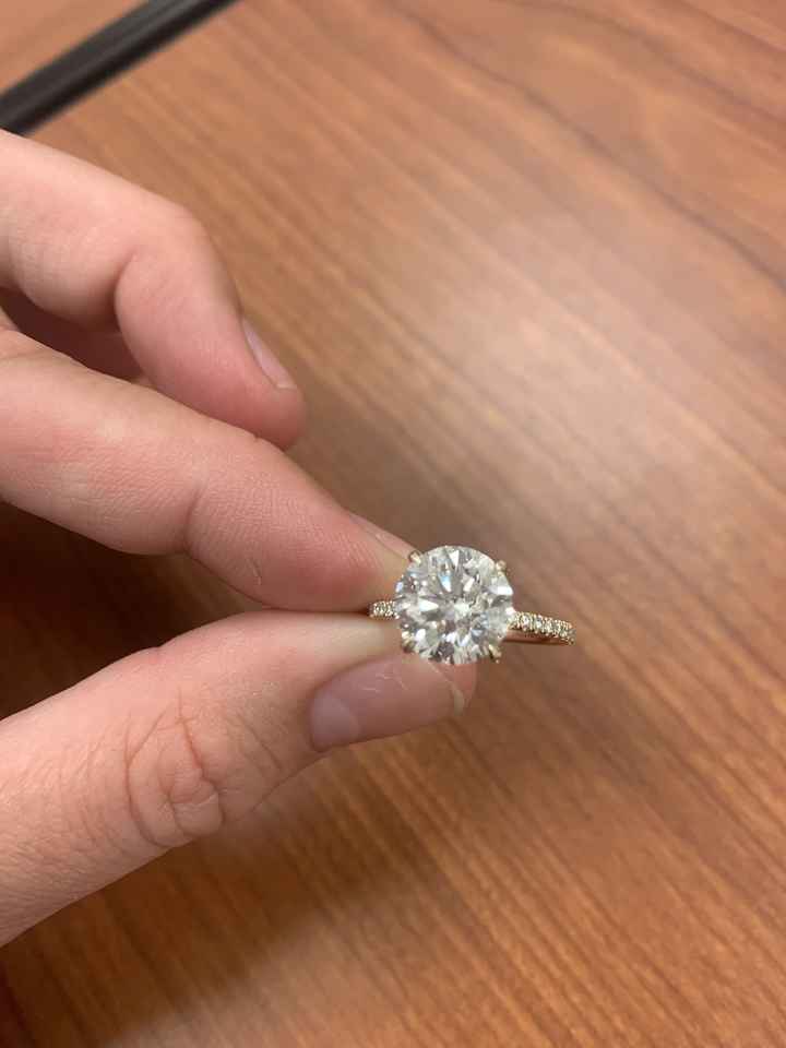 Show me your large (3 ct+) solitaire, diamond rings! - 4