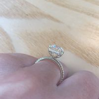 Show me your large (3 ct+) solitaire, diamond rings! - 2