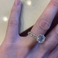Show me your large (3 ct+) solitaire, diamond rings! - 3