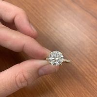 Show me your large (3 ct+) solitaire, diamond rings! - 4