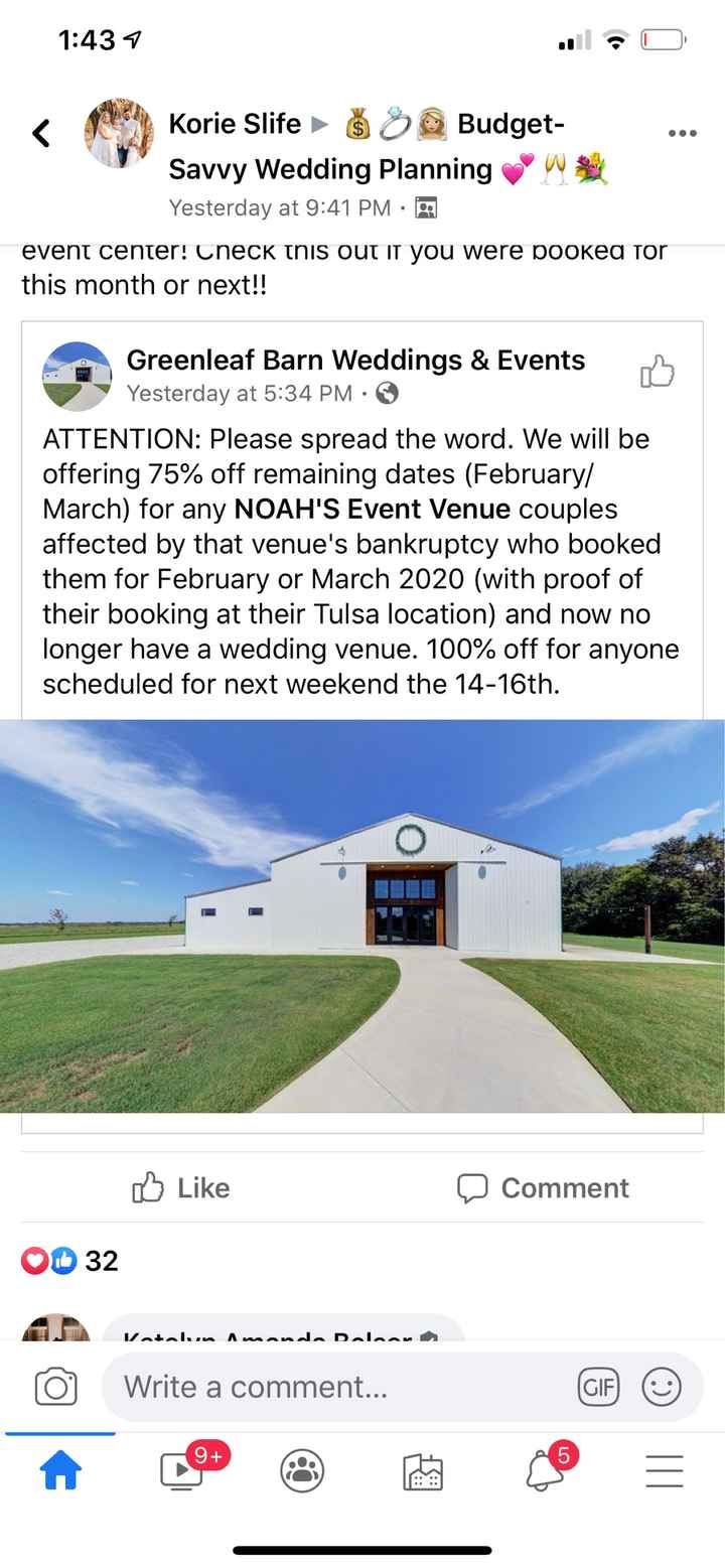 Venue closed - 1