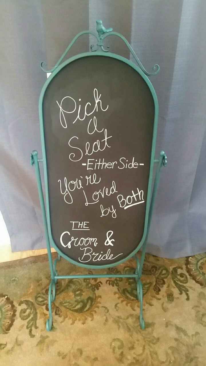 Wedding signs