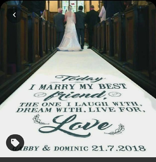 Wedding Aisle Runner! - 2