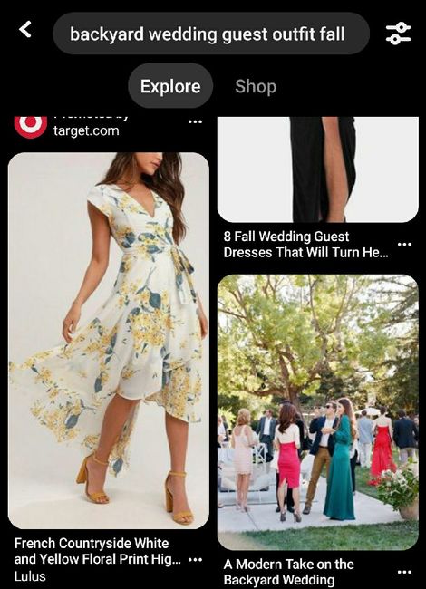 Outdoor wedding attire 1