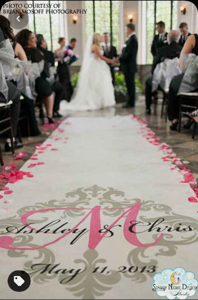 Wedding Aisle Runner! - 1