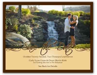 Our Save the Dates