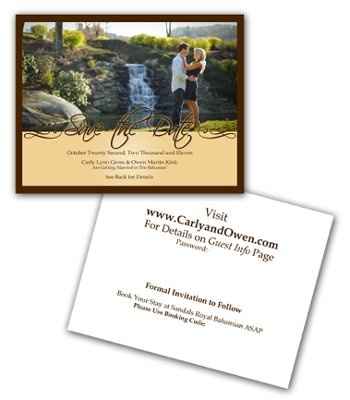Can I see your Save the dates?