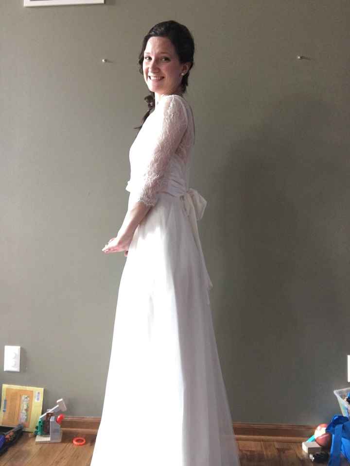 Updated w/ photos! My dress is finished!