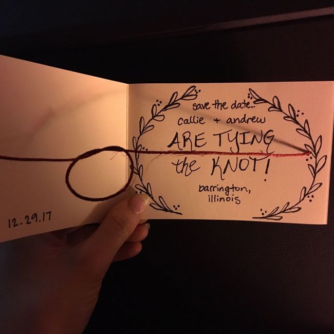 Save the Dates! DIY (New Pics)