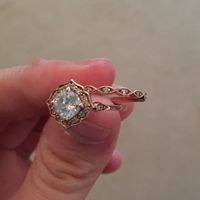  Anyone else have Bezel setting rings? - 1