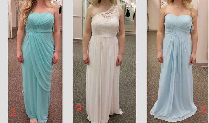 Bridesmaid dress help