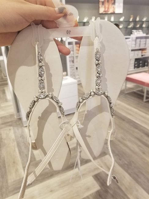 Wedding heels or flats? - 1