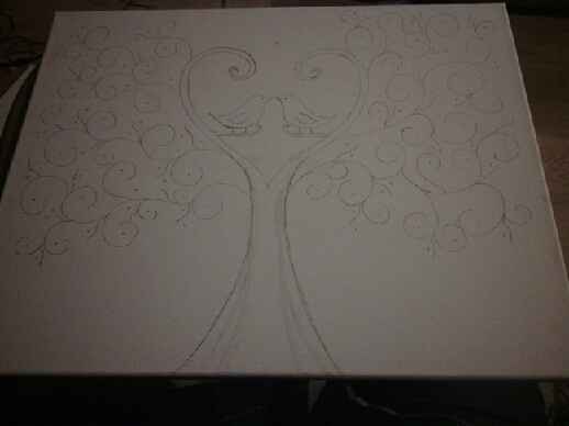 DIY fingerprint tree...(pics)