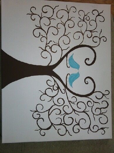 DIY fingerprint tree...(pics)
