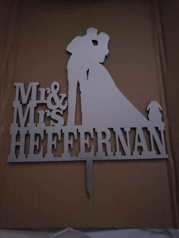 Cake topper!