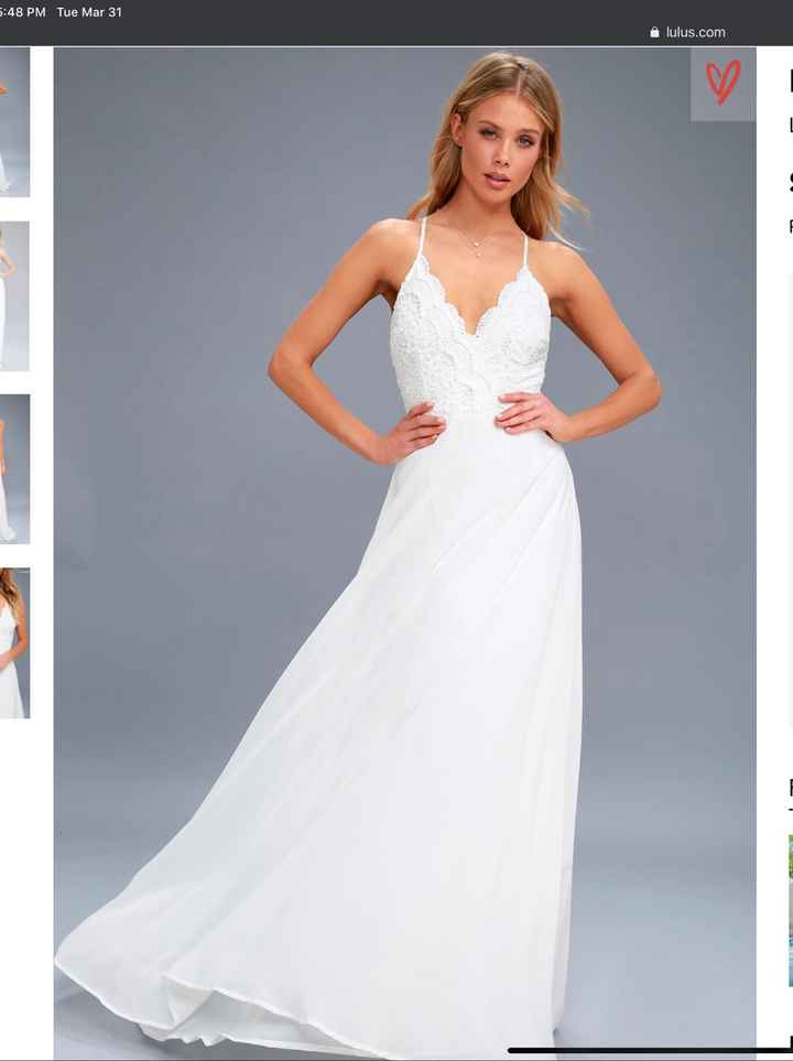 Happy things - Show me your micro wedding/elopement dresses! - 1