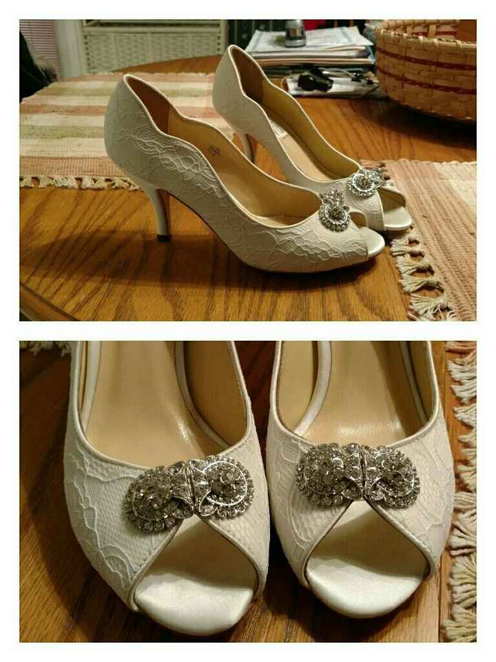 Bridal shoe blues