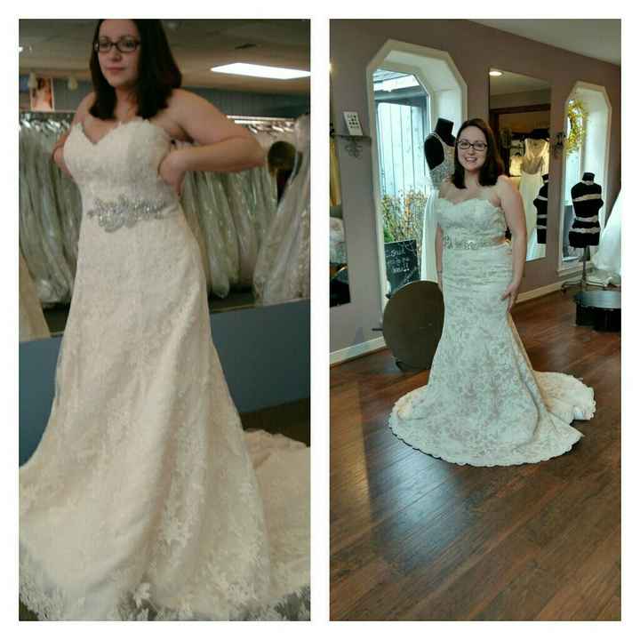 The dresses that didn't make the cut.