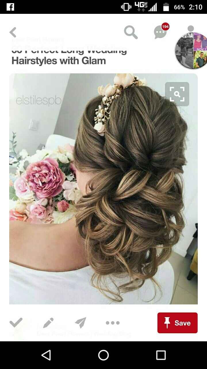 Show me your wedding hair!