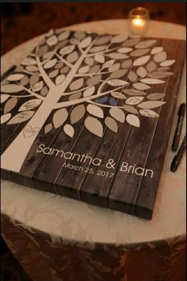 Our Guest Book Came!