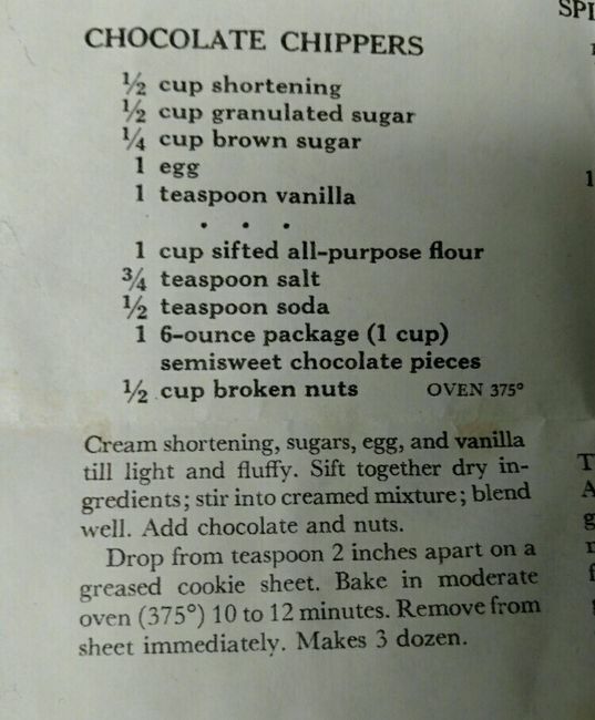NWR - favorite holiday cookie recipe