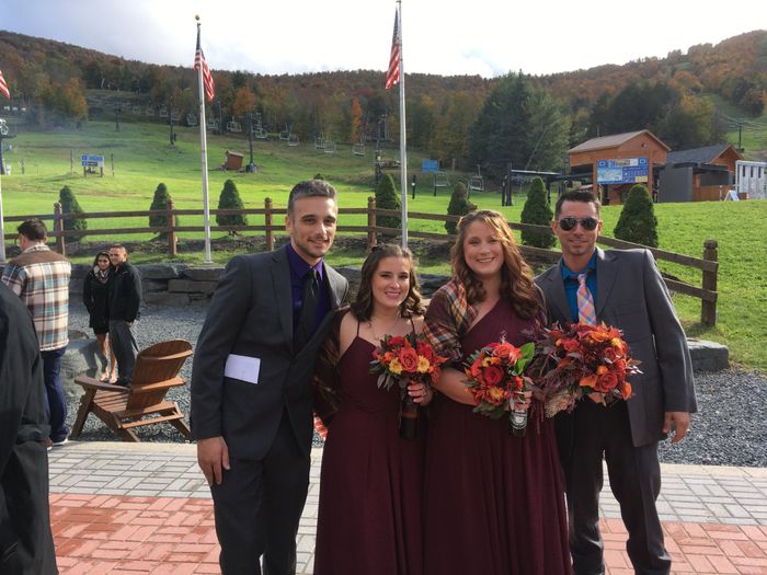 Show me your azazie burgundy bridesmaid dresses! 1