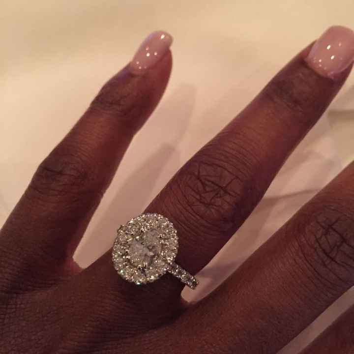 Let's see those beautiful rings lady's!