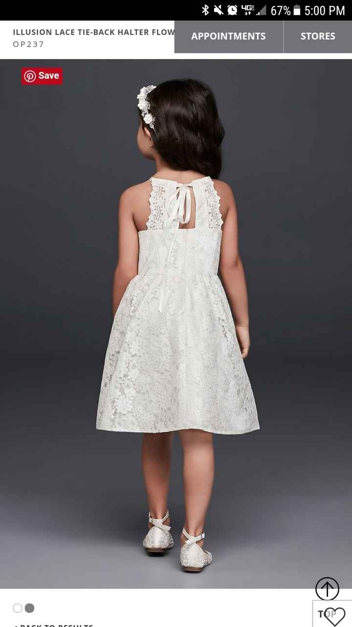 Matching bride and flower girl - 4