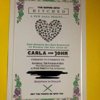 Wedding invitations - 1