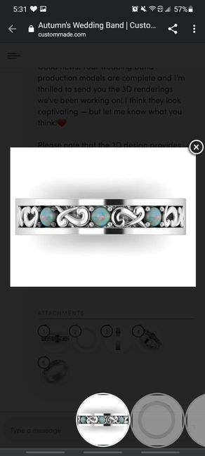 Did you get anything customized? 3