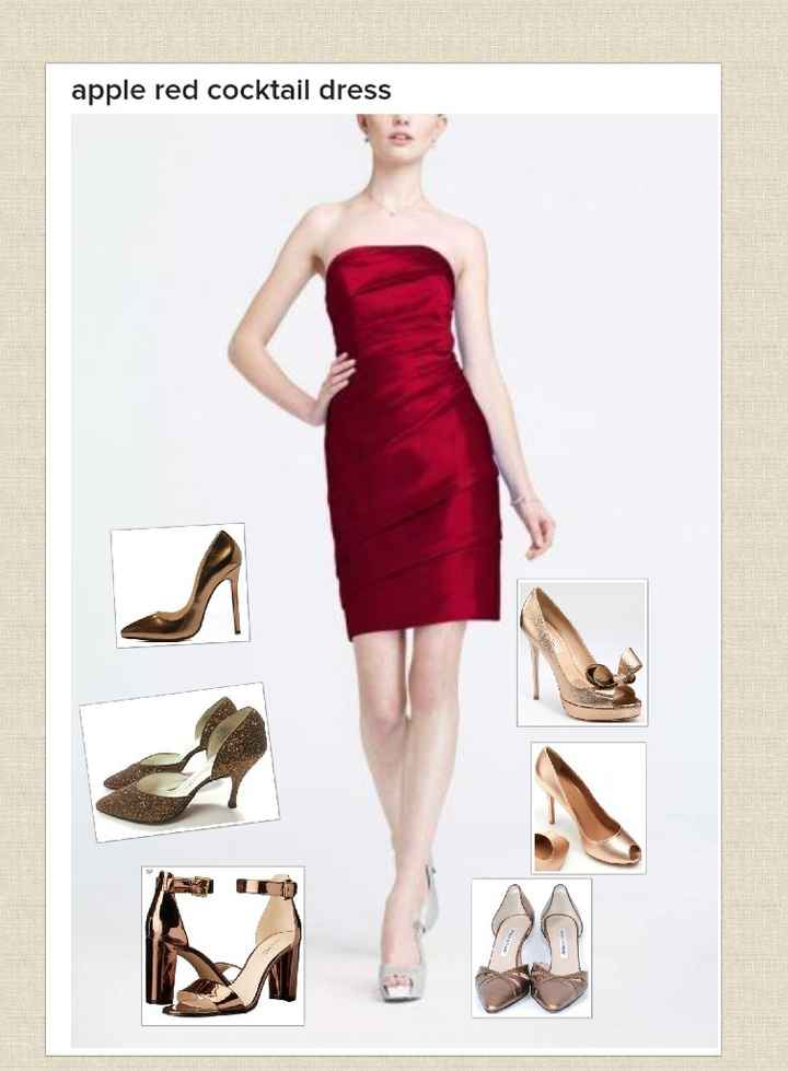 What colour shoes with this dress? - 1