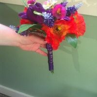 Pic of my diy fake BM bouquet! Spent under $12 for each!