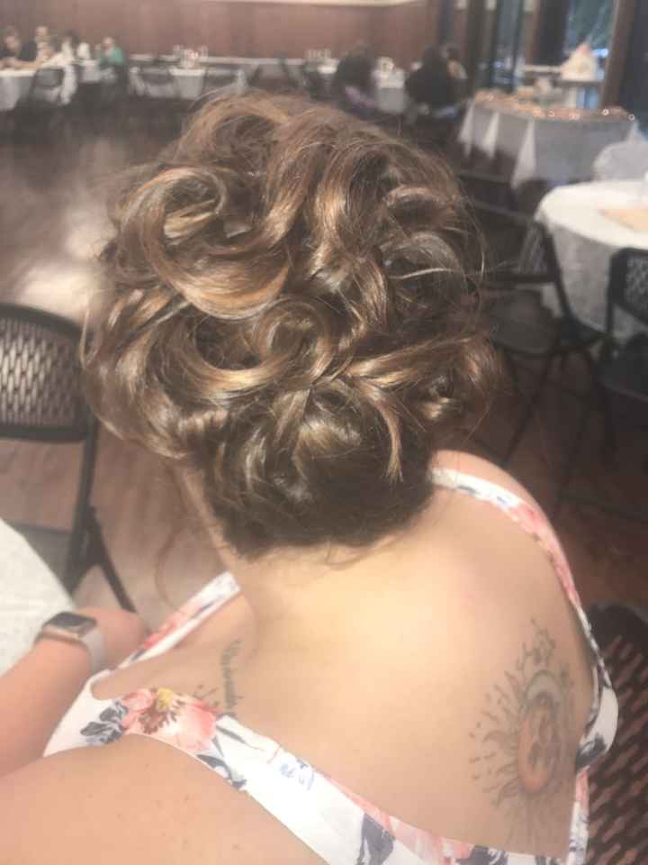 Show me your updos for round/chubby face brides