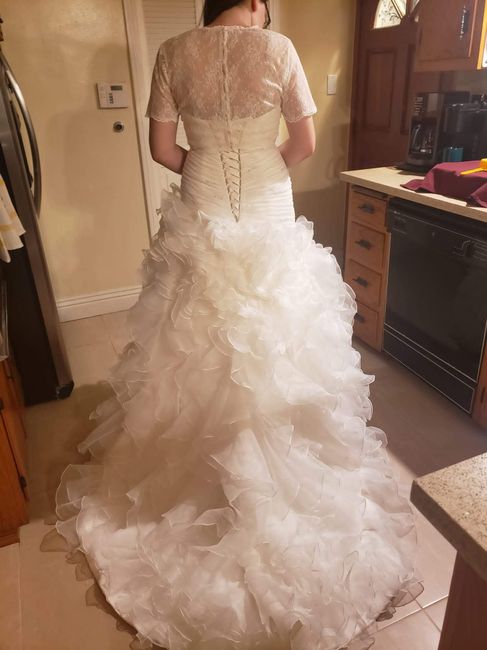 Share your wedding dress pics! 4