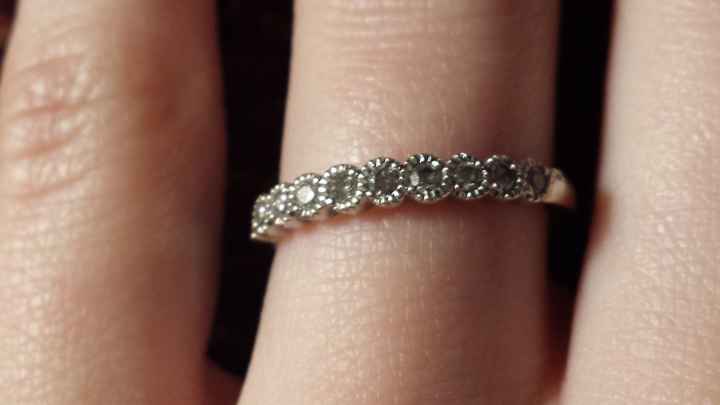 Show Me Your Nontraditional Engagement/Wedding Rings!