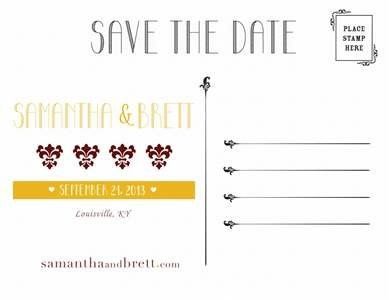 Save the Dates are in!!
