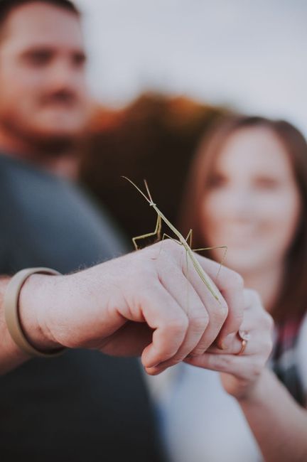 Show off your weird engagement pic - 1