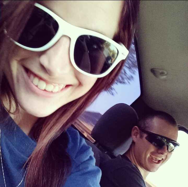 Post your first selfie as a couple! - 1