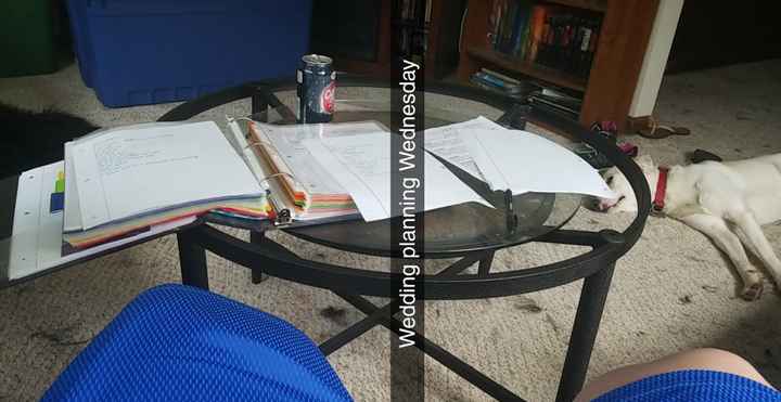 Wedding planning Wednesday - 1