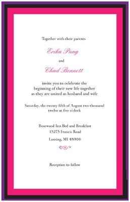 My Vista print invite