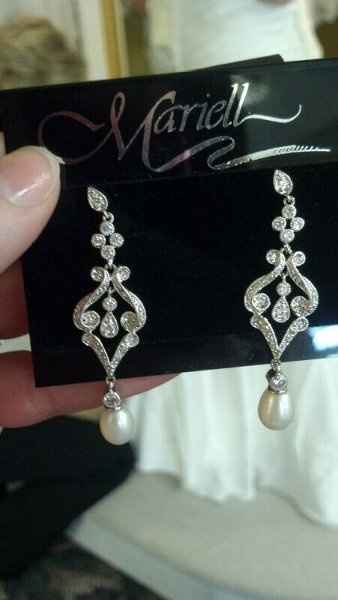 I got my dress pinned today and..