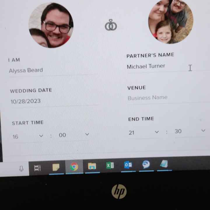 Editing header initials - 2