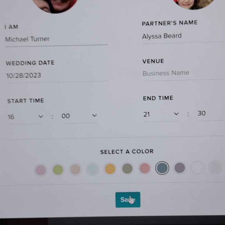 Editing header initials - 3