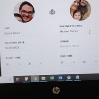 Editing header initials - 2