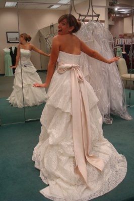 Calling all David's Bridal Brides... Let's see all the dresses and see who's dress twins! :D
